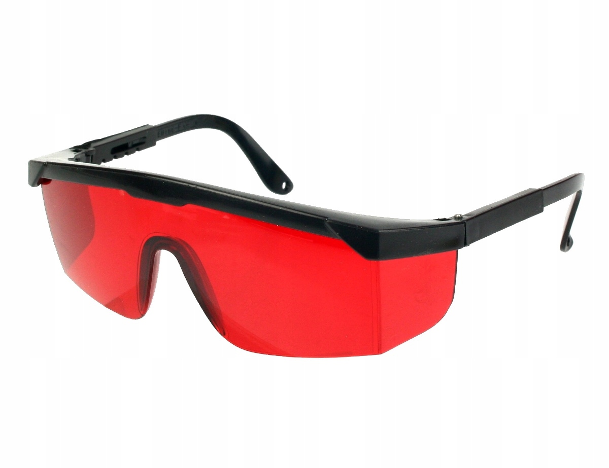 

Okulary czerwone do pracy z laserem