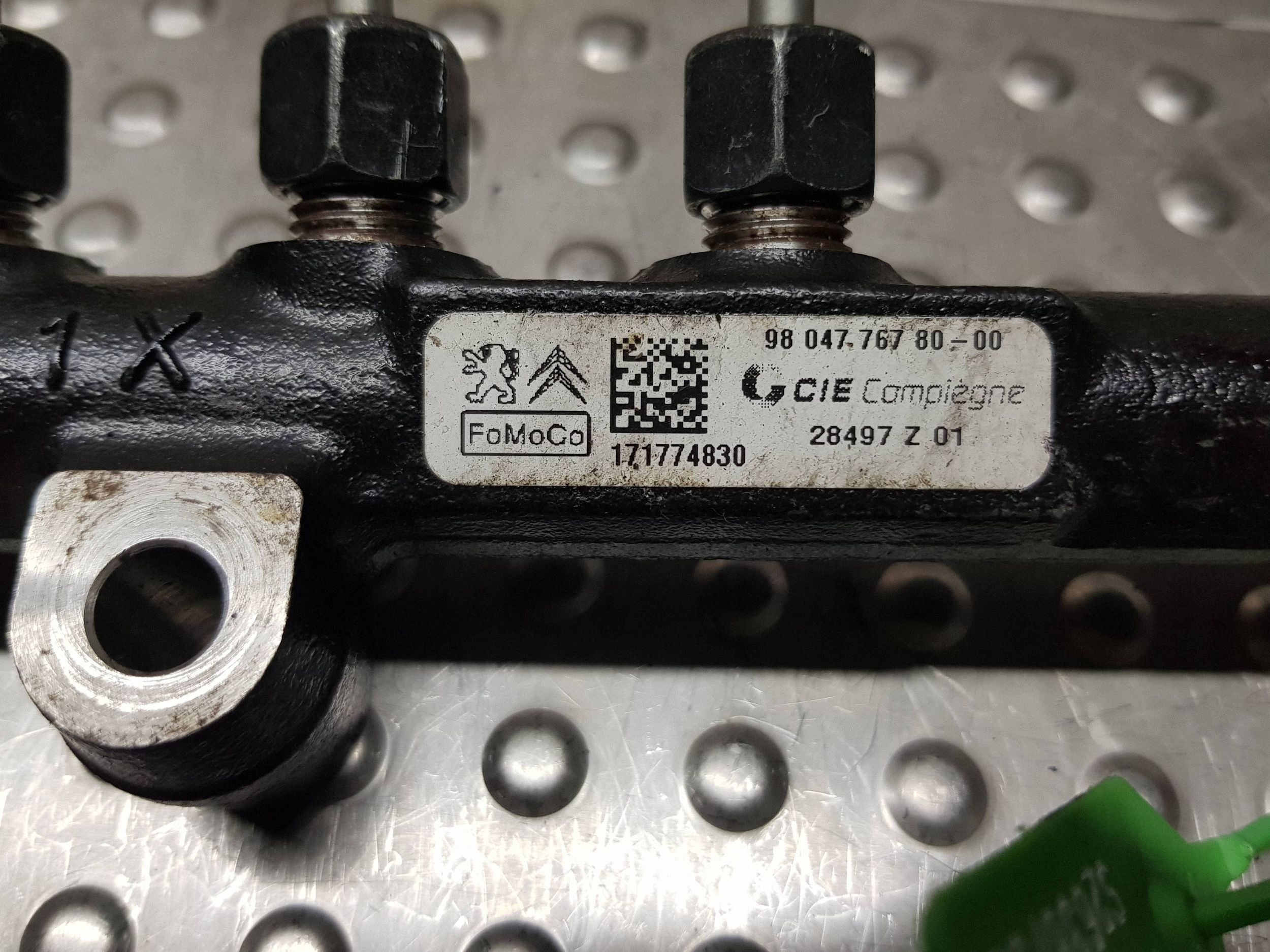 injection ramp sensor 9804776780 TRANSIT CONNECT MK2 MONDEO MK5 1.5 TDCi