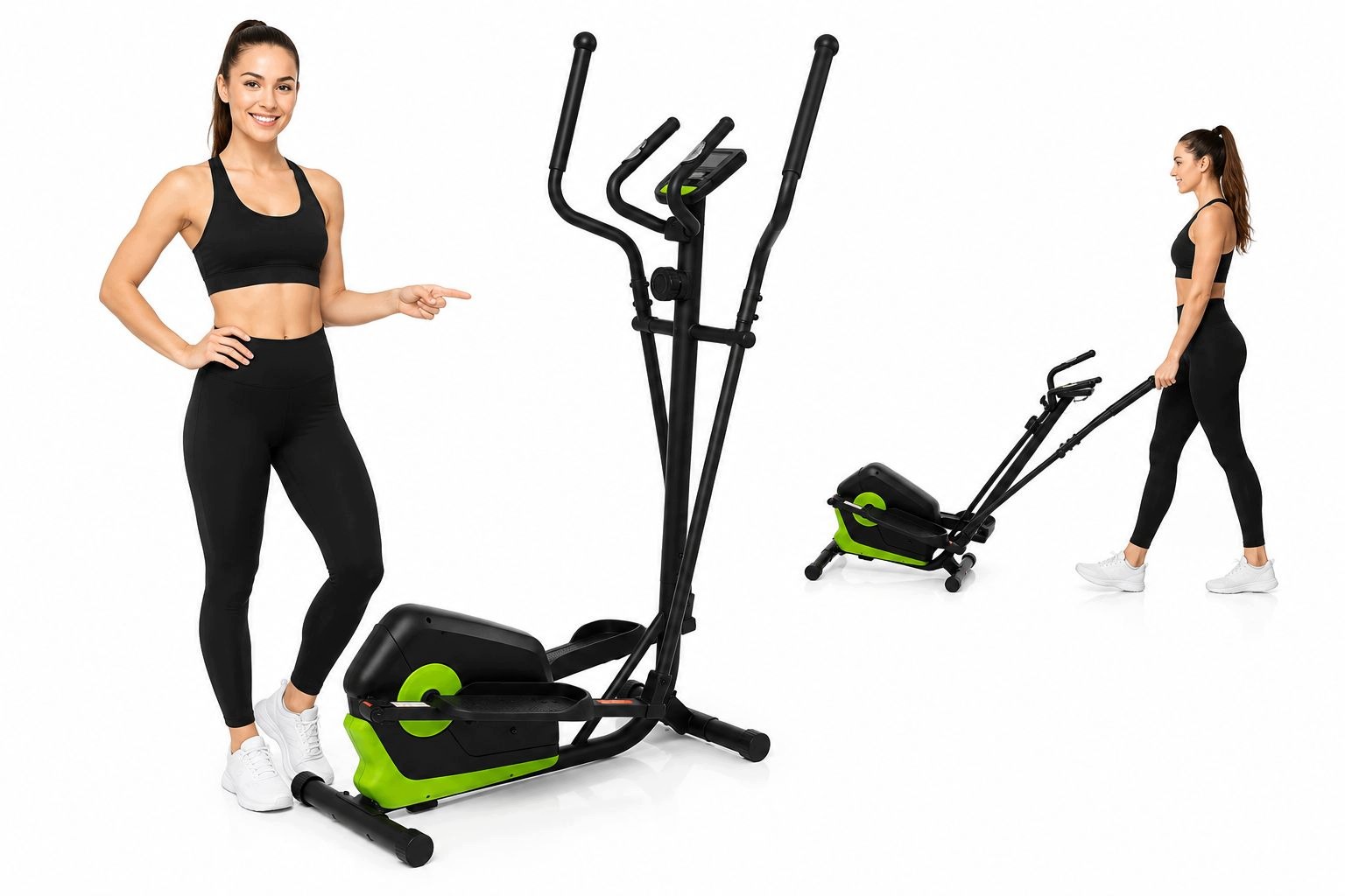 Magnetický orbitrek Motion pro domácnost Tichý eliptický trenažér FitnessCardio