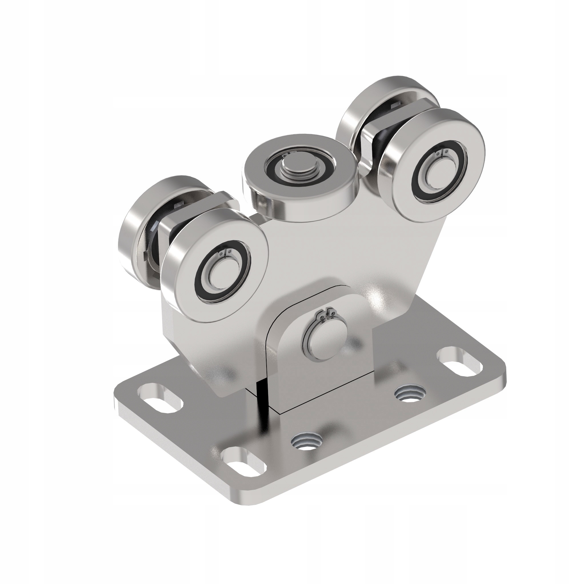 5-VALCOVÝ Vozík Na Bránu 60X60 Aisi 304