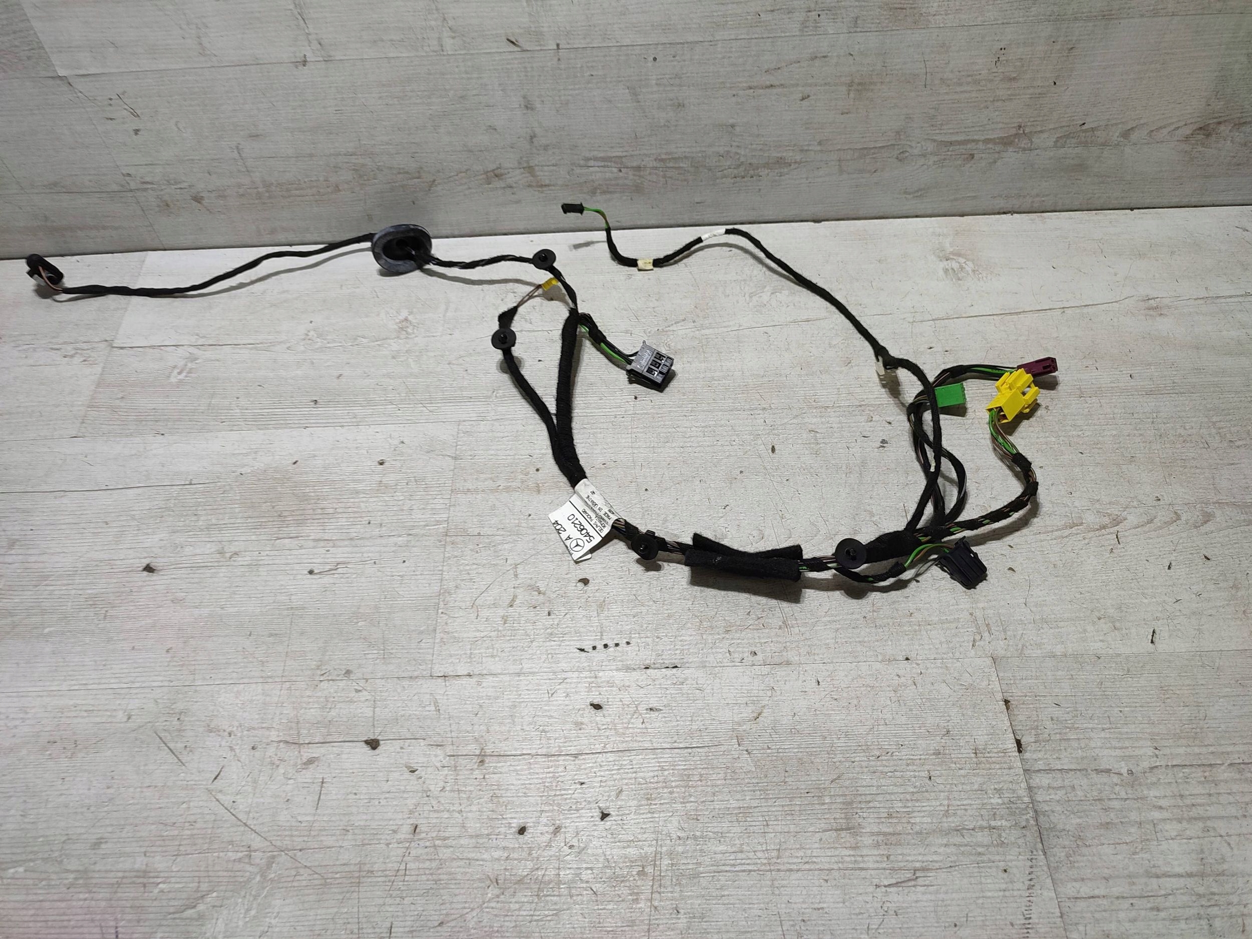 Mercedes-Benz GLK (X204) 2013 front right bundle przewodow door przednich