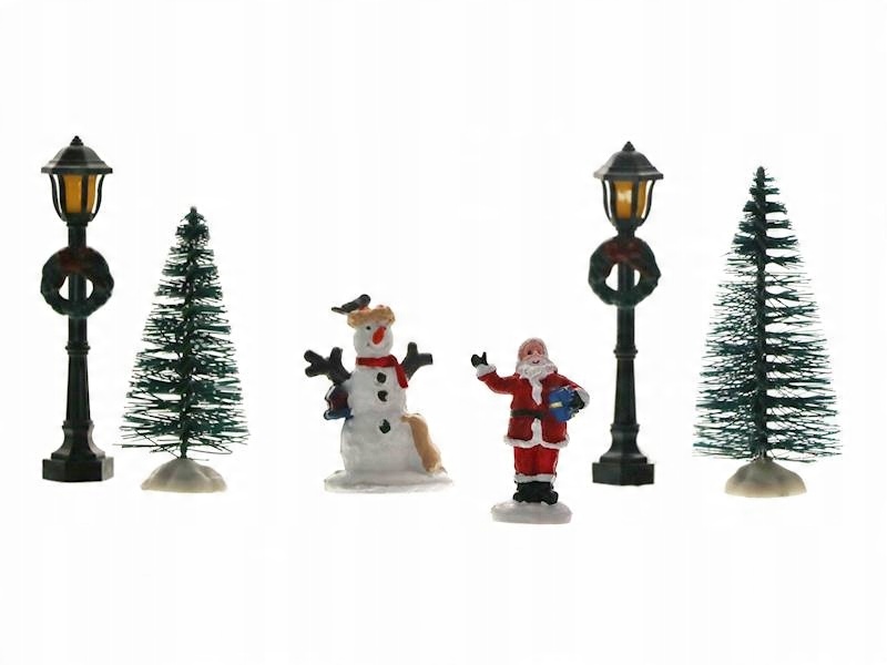 

Figurki świąteczne Magic Village 6 części