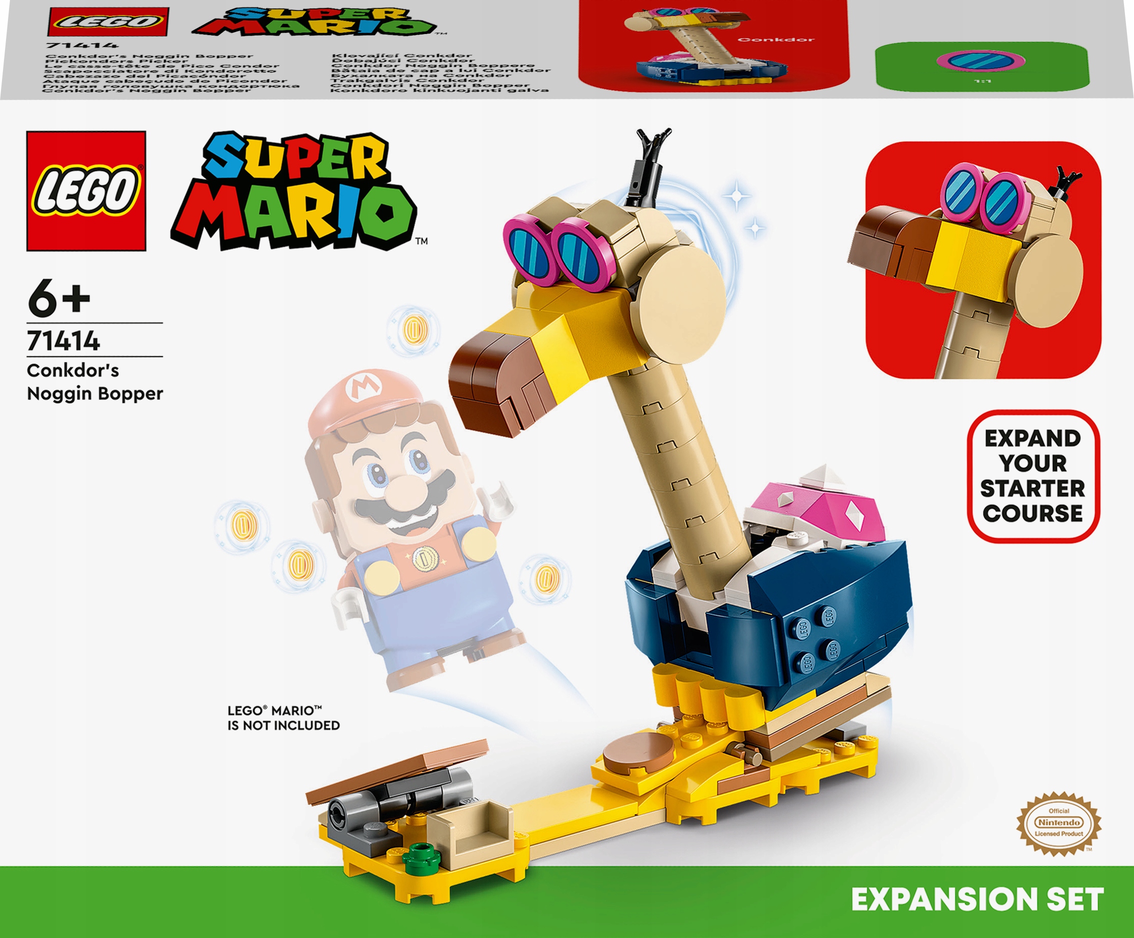 

Lego Mario 71414 Conkdor's Noggin Bopper