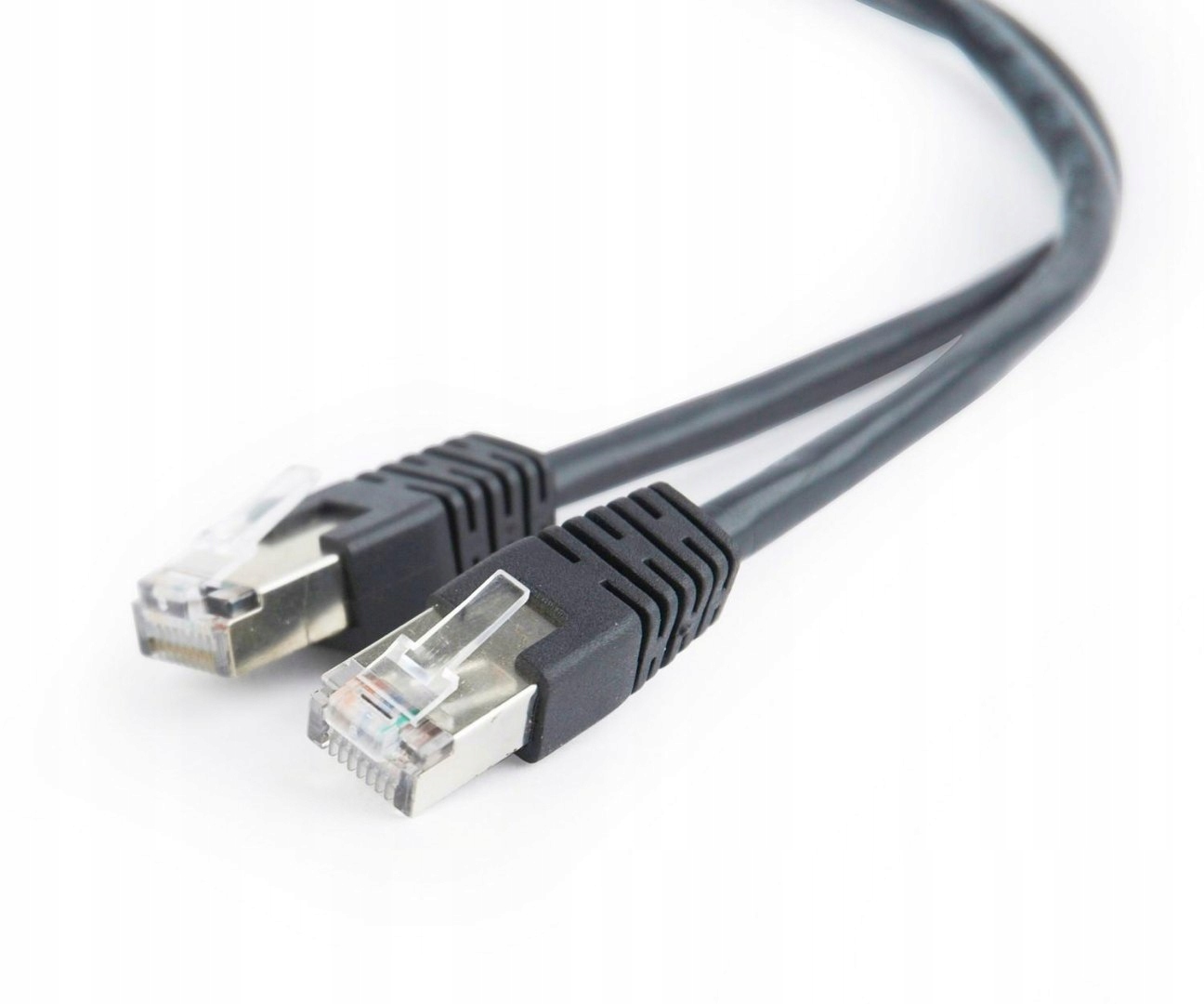 Kabel sieciowy Ftp Gembird PP22-1M/BK kat. 5e, Patch cord RJ-45 (1 m)