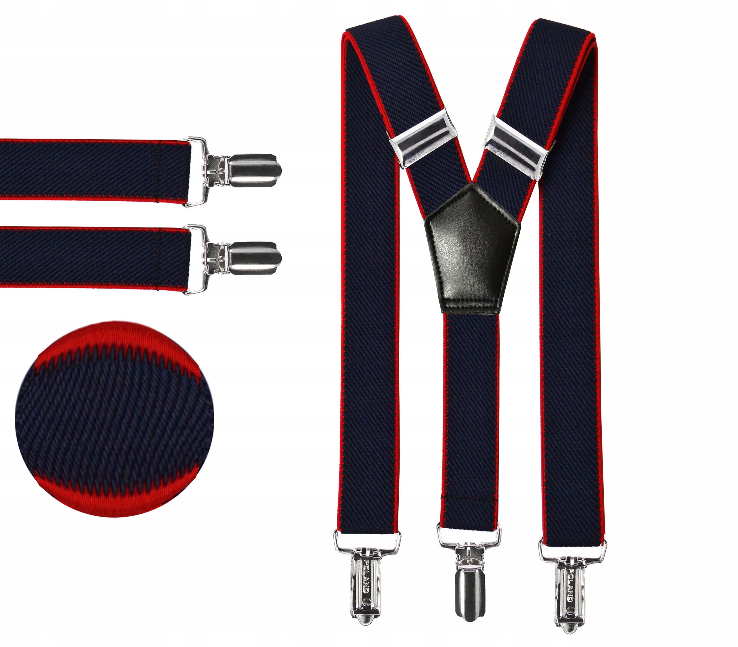 

Szelki Dziecięce do spodni granatowe 0-12 lat