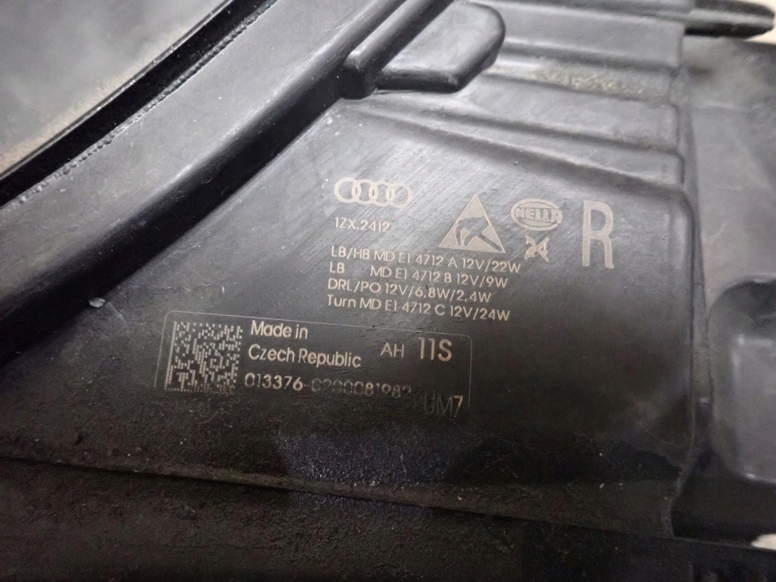 light right REFLEKTOR right FULL LED AUDI A6 C8 4K 2018- 4K0941034