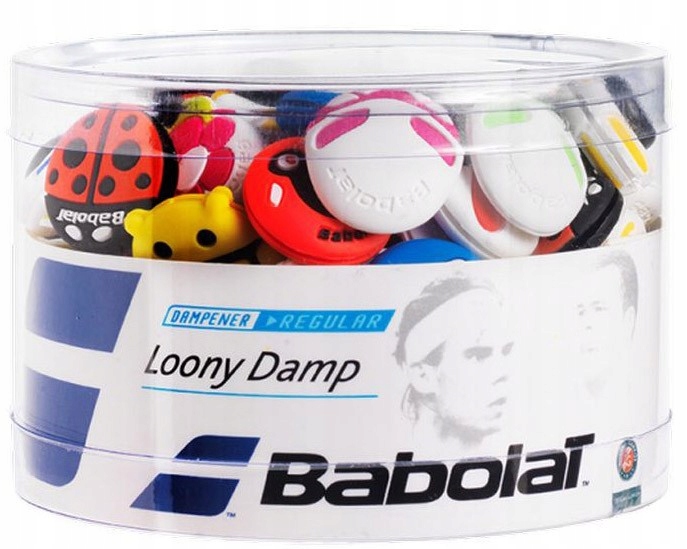 Vibrační Babolat Loony Damp box x 75 vícebarevný