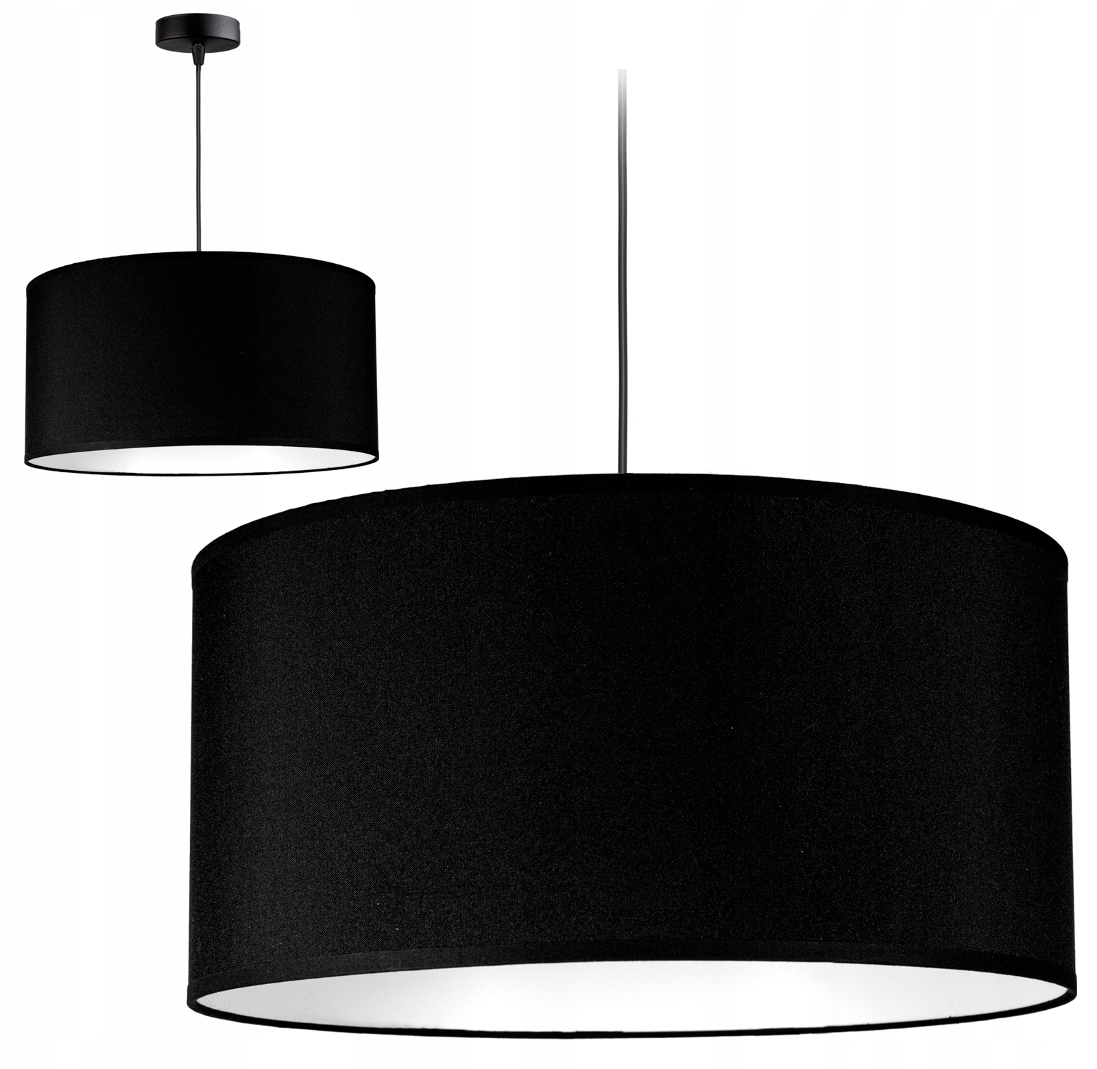 

Lampa Wisząca Sufitowa Żyrandol Abażur Nowoczesna