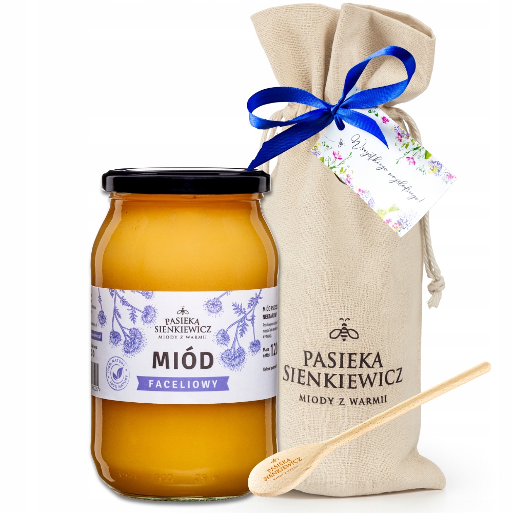 Tradiční Med 1200G V Sáčku Se Stuhou, Etiketou A Lžičkou Vyberte Si Med!