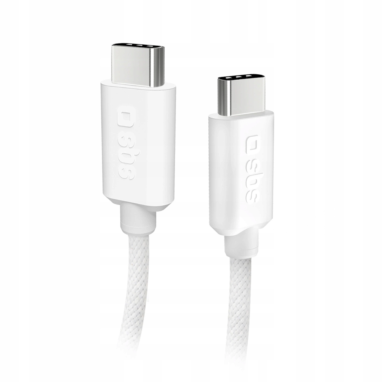 Kabel Sbs Tecabletissuetccg Usb-c Usb-c 1,5 m 60W opletený šedý