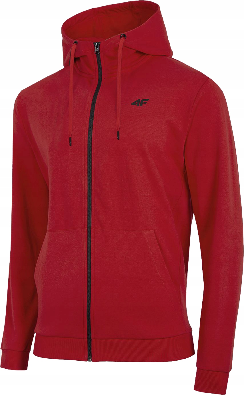 

4f Bluza męska NOSH4-BLM353 Czerwony r. M