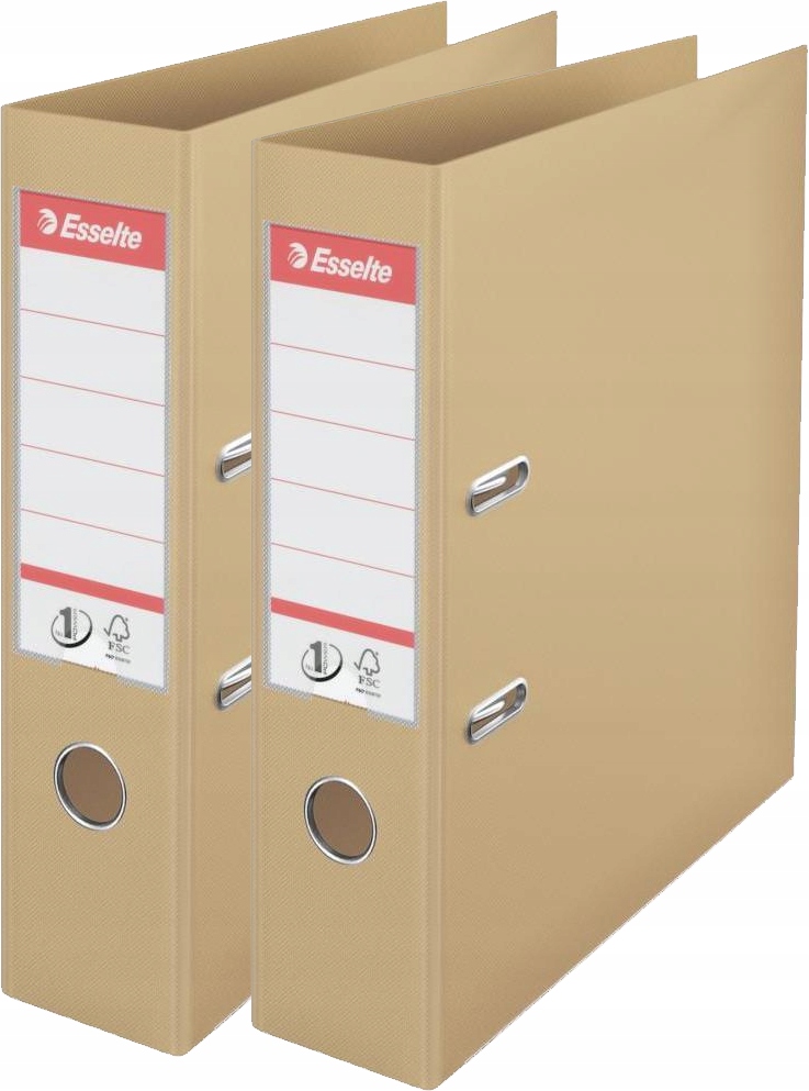 

Segregator A4 75mm Esselte No.1 kawowy x 2 szt