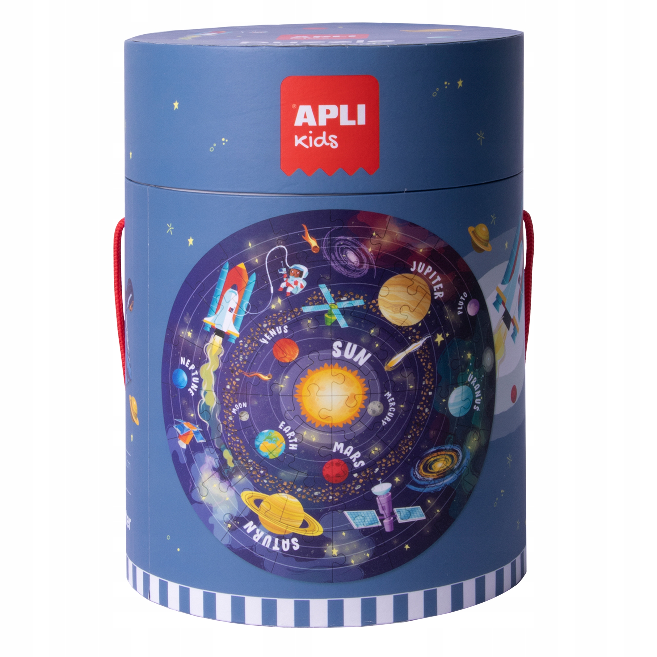 

Puzzle okrągłe w tubie Apli Kids