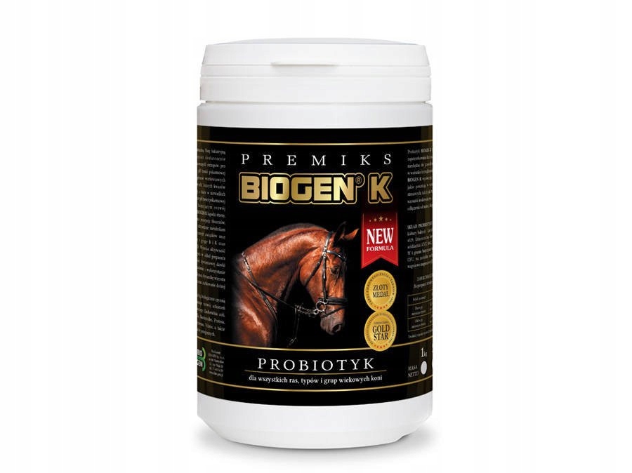 

Bio-gen Biogen K 1kg Probiotyk dla Koni