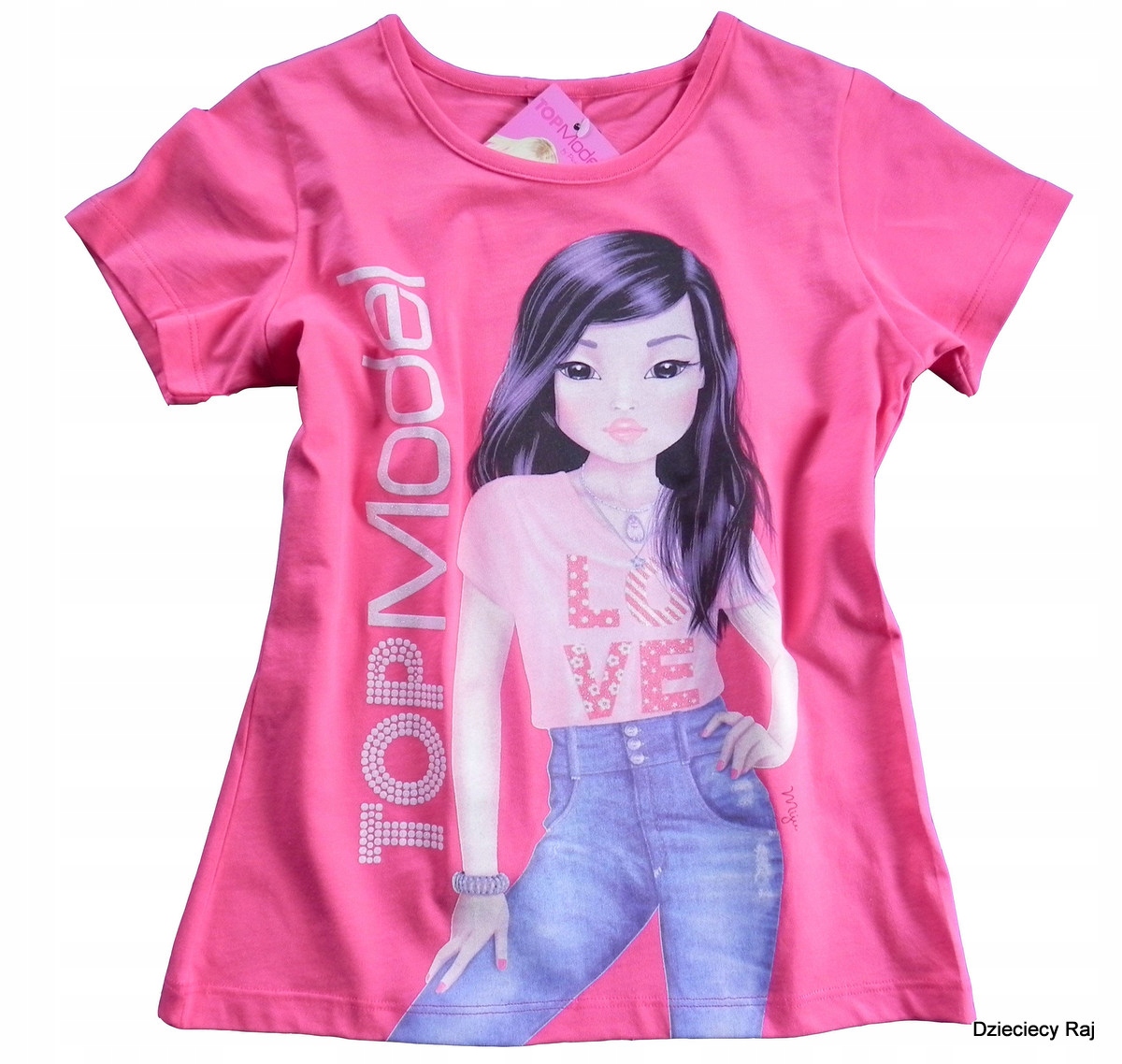 TOP MODEL bluzka tunika LOVE miłość ORYG 152 158