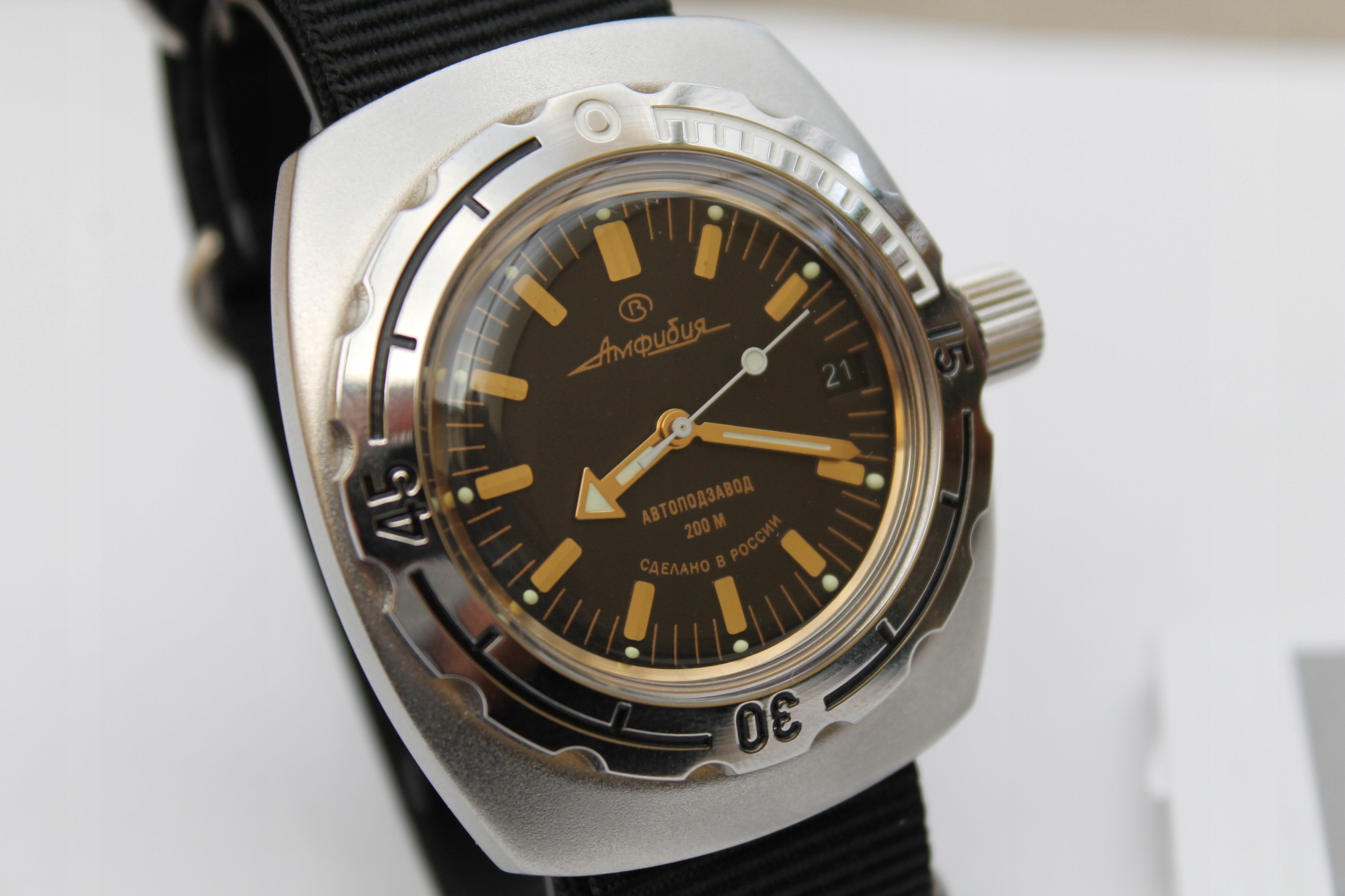 Vostok Amfibia 200 M Automat Nový 090679 M