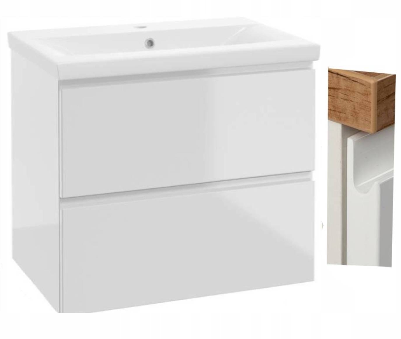 

Szafka łazienkowa z umywalką lorenc 50 cała lakier