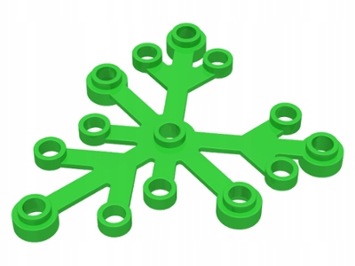 

Lego Roślina Liść 6x5 jasny zielony 4129872 2417