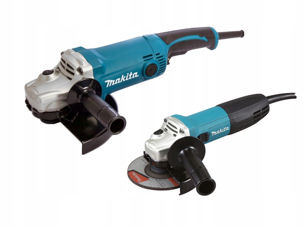 Makita Zestaw szlifierek kątowych mała duża 125+230mm DK0057 GA5030R GA9050
