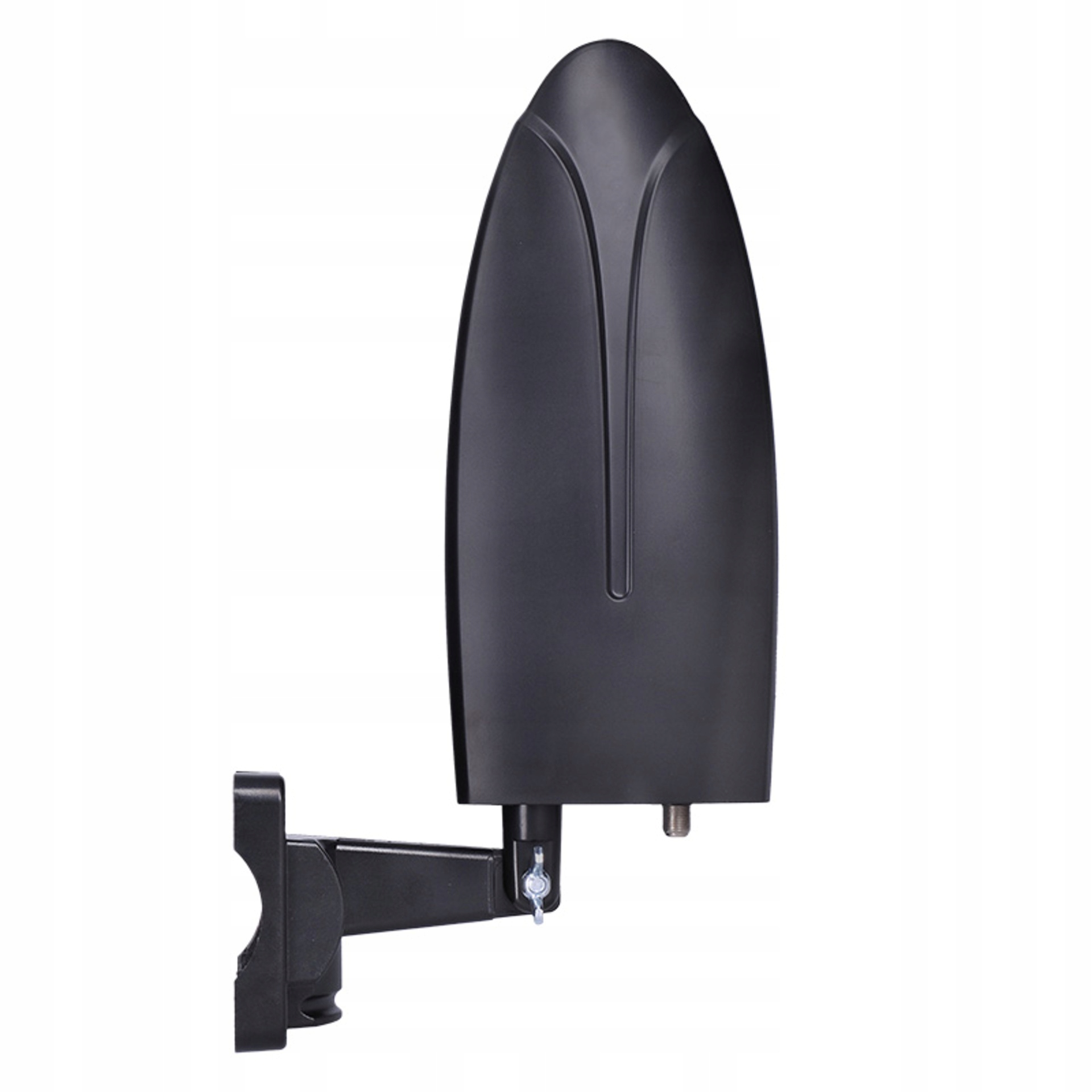 Solight venkovní anténa DVB-T2, zisk 47 dB, Lte filtr, dosah 100 km, černá