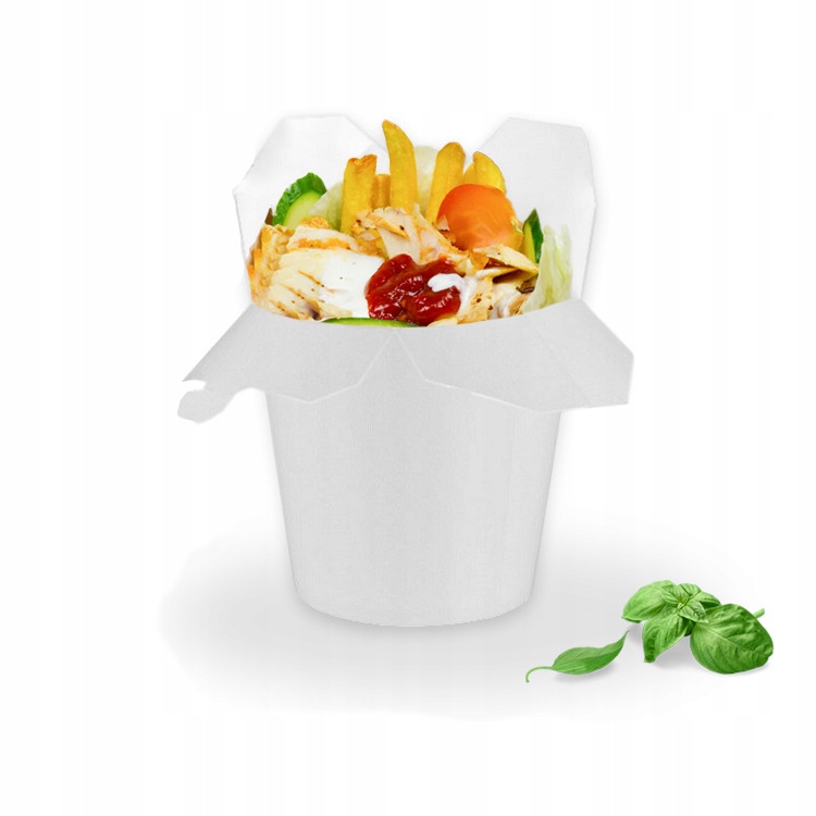 

Kebab box pudełka papierowe białe 750ml 50szt