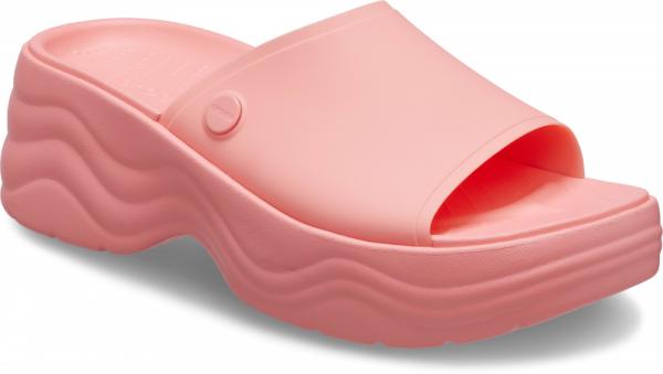 Dámské žabky Crocs Skyline Slide na platformě, Nazouváky 37-38