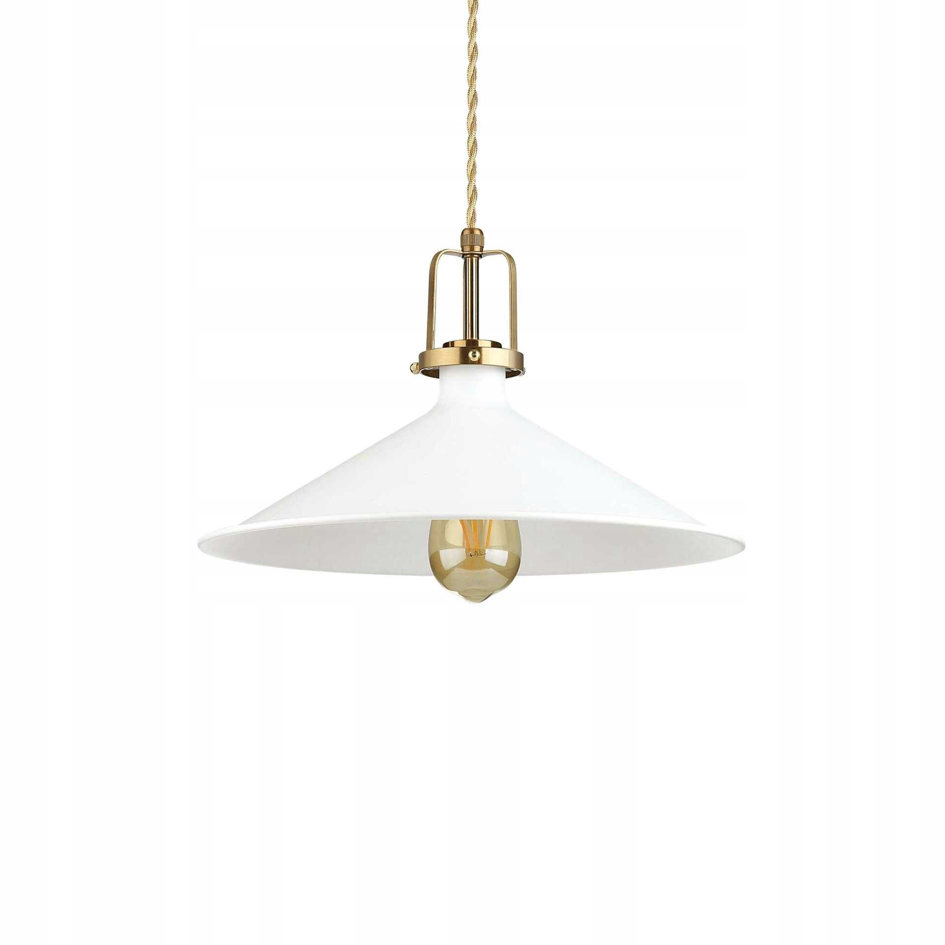 Závesné svietidlo Ideal Lux Eris-4 SP1 Bianco 238210 E27 1x60W IP20 36cm biel