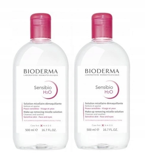 

Bioderma Sensibio H2O Płyn Duopack 2 x 500 ml