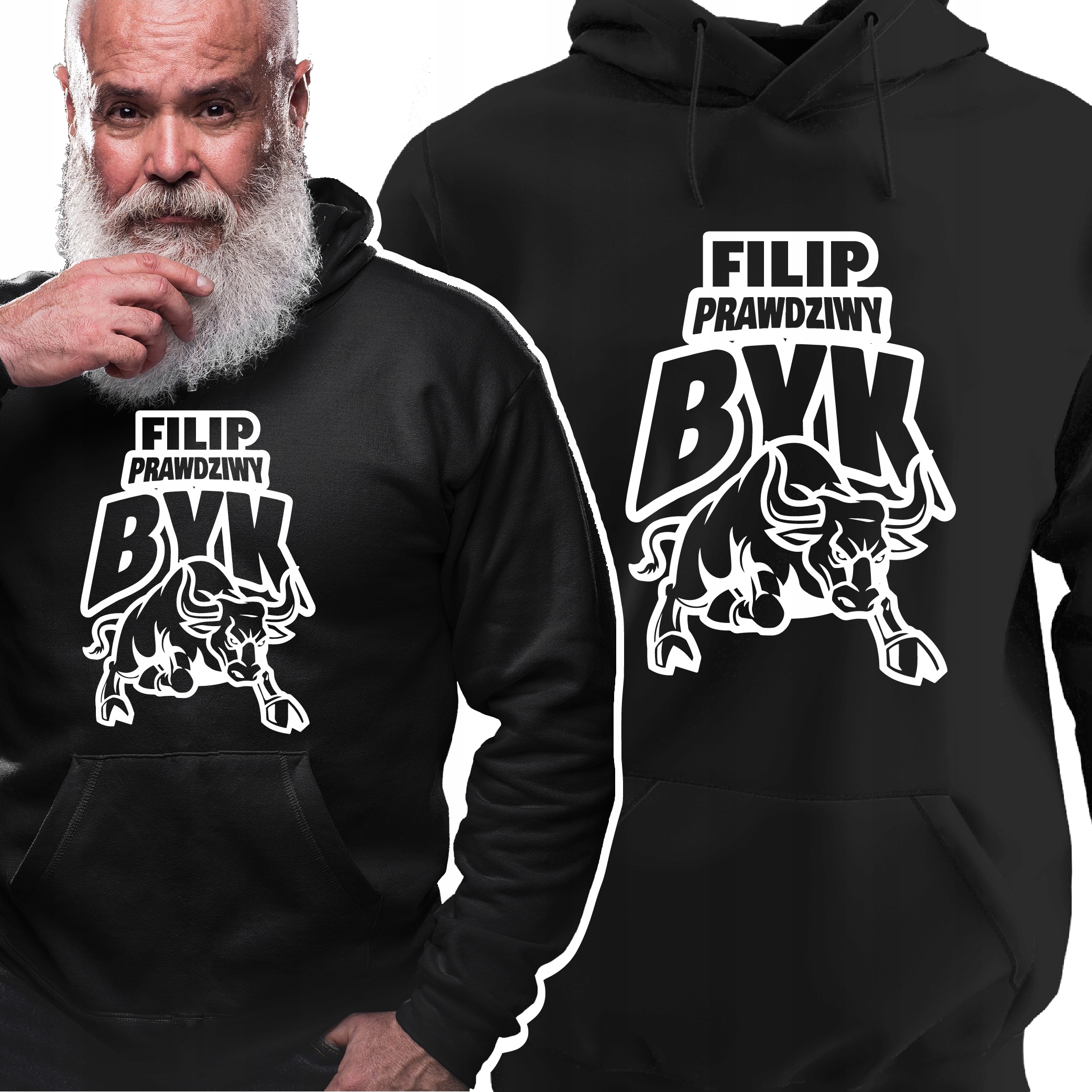 

Bluza Filip Własne Imię To Prawdziwy Byk Siłownia