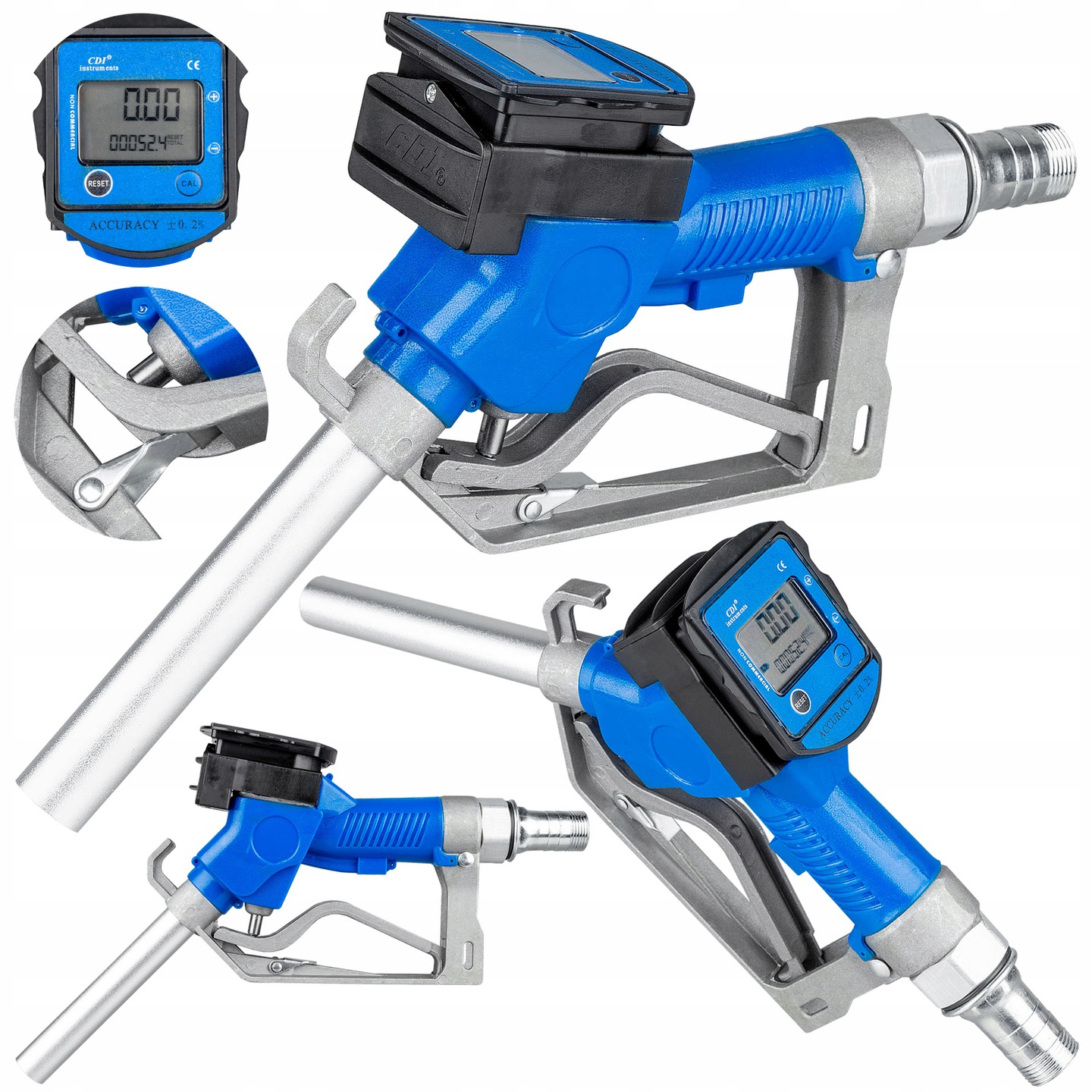 PISTOLET CPN POMPA PALIW LICZNIK LCD KALIBRACJA Producent code cpn paliwa led