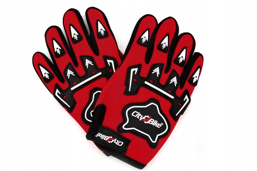 Rękawice Dziecięce Cross Quad Motor Czerwone L