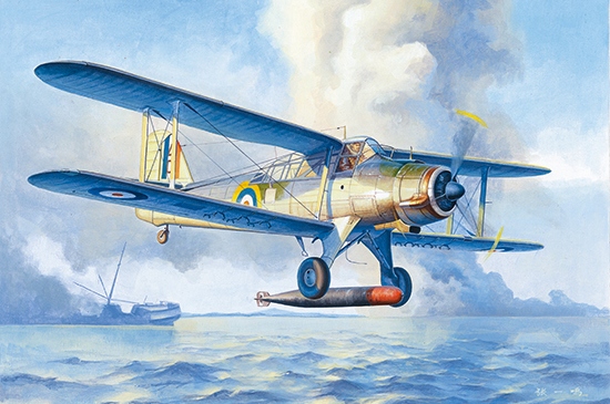 Fairey Albacore Mk I Trumpeter 02880 v měřítku 1/48