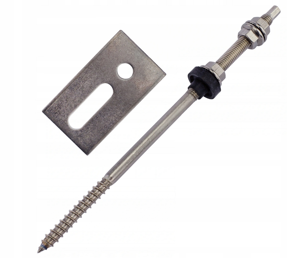 

Śruba Dwugwintowa Pv Fotowoltaika M10X250 +adapter