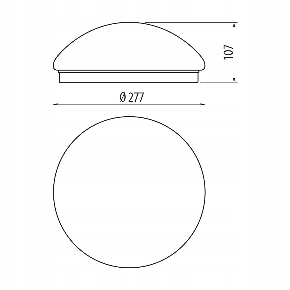 OPRAWA LAMPA PLAFON MIKROFALOWY CZUJNIK RUCHU GTV Marka GTV