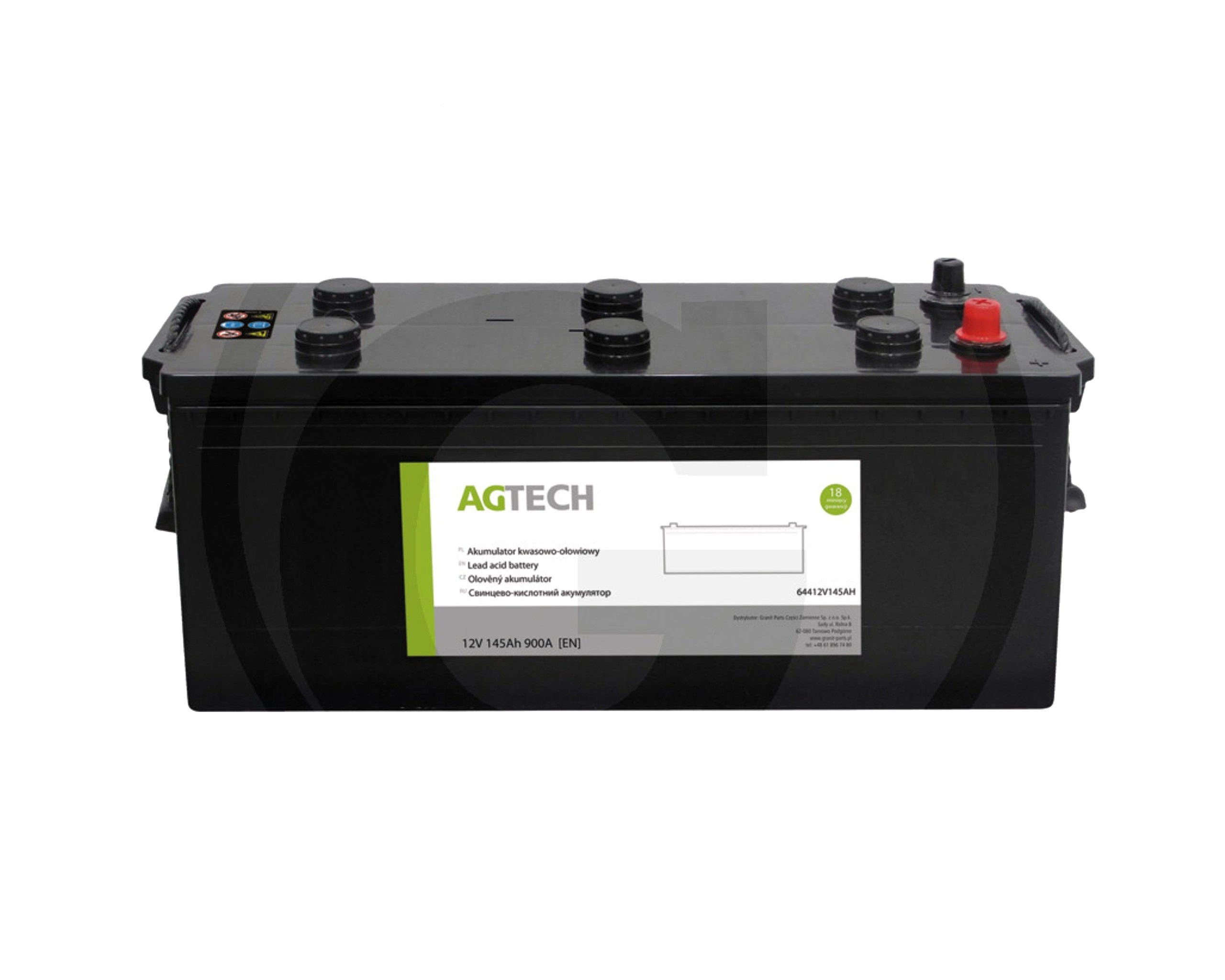 Akumulátor 12V 145Ah 900A 513x223x223 Ca/Ca Agtech