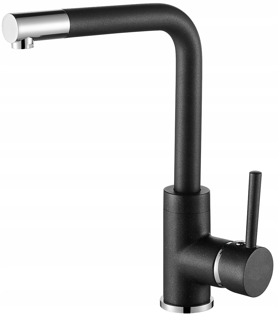 Páková kuchynská vodovodná batéria Concept BDG4327bc granit Čierna