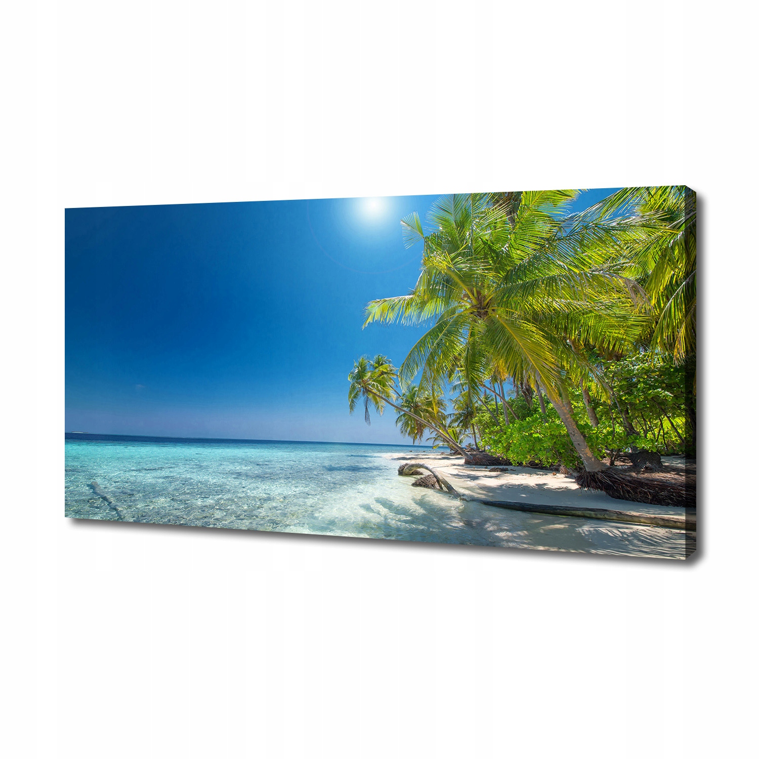 

Foto obraz na płótnie Malediwy plaża 140x70 cm