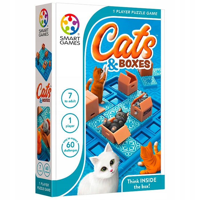 

Smart Games Gra logiczna Koty w Pudełkach