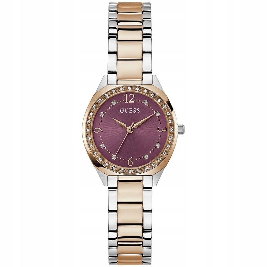 Dámské hodinky Guess GW0767L5 Zirkony stříbrné