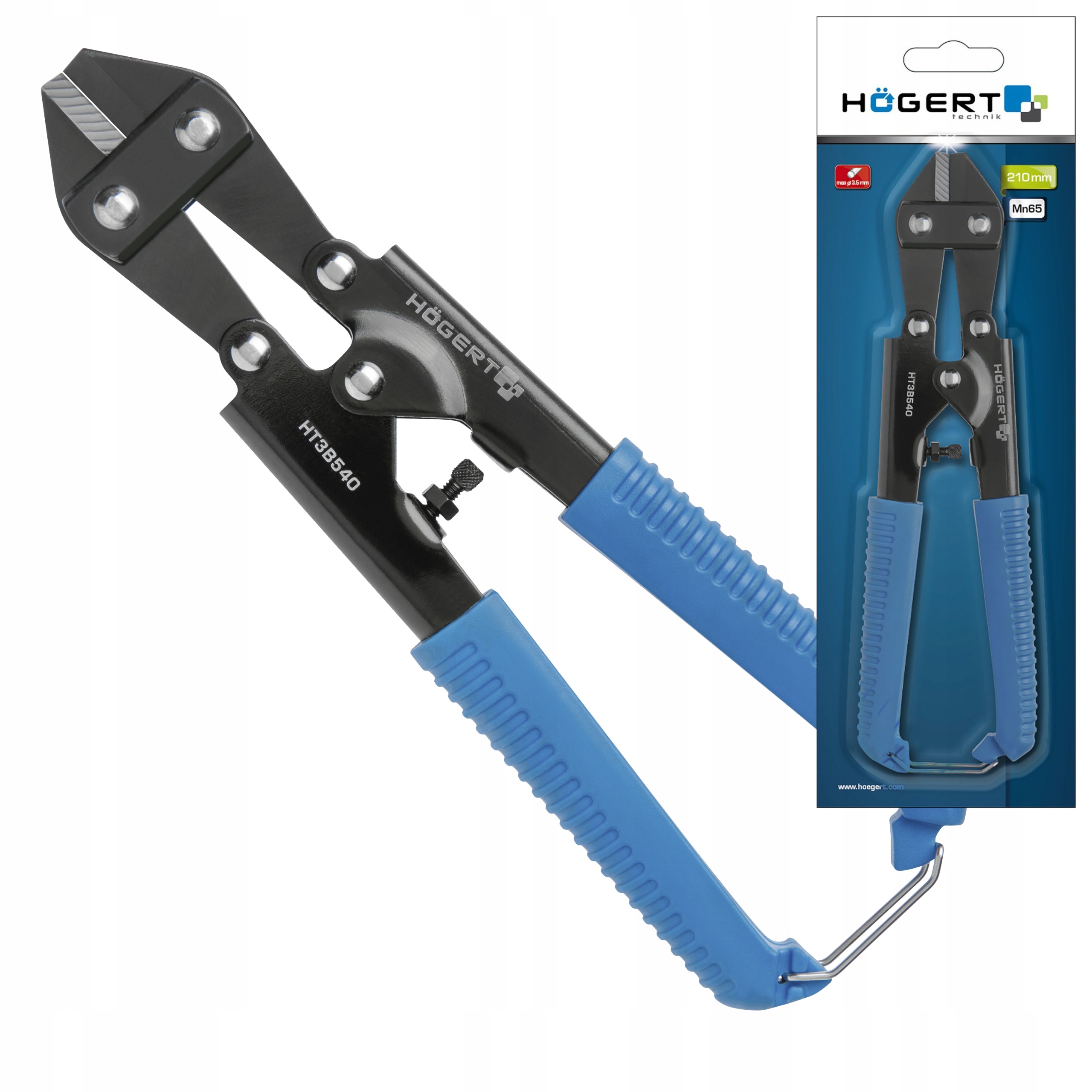 

Hogert HT3B540 Nożyce Do Drutu Obcinaczki 210MM