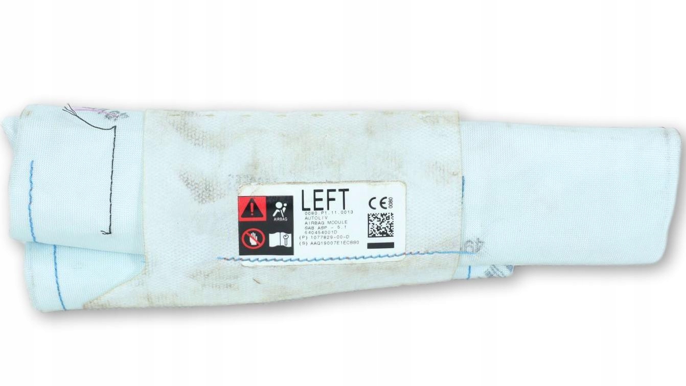 TESLA 3 ПОДУШКА AIRBAG СИДІННЯ ЛІВИЙ 1077829-00-D