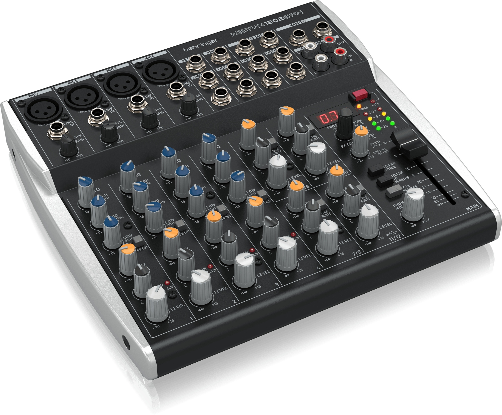 Behringer Xenyx 1202SFX – analogový mixážní pult