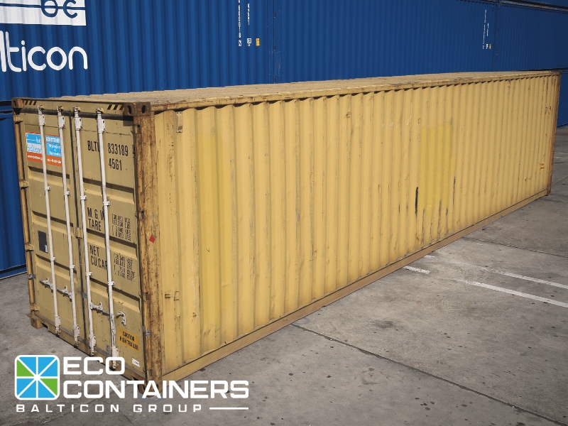 Kontener morski 40DC magazyn używany Marka inny
