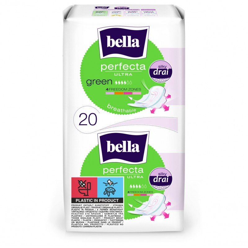 

Podpaski Bella Perfecta Ultra Green 20 szt.