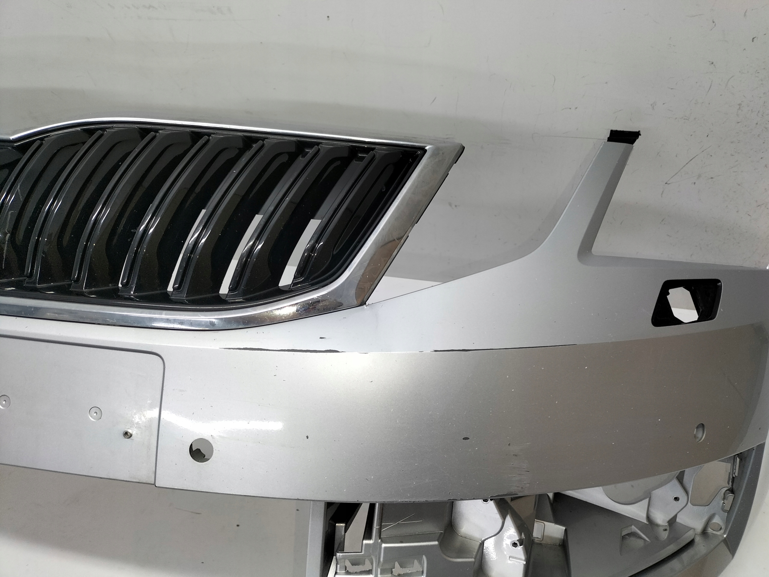 front bumper front SKODA OCTAVIA 3 III LIFT 17