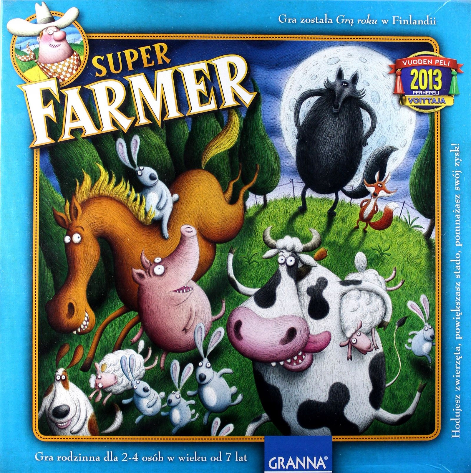 

Farmer De Lux Gra Planszowa (twarda) Książka