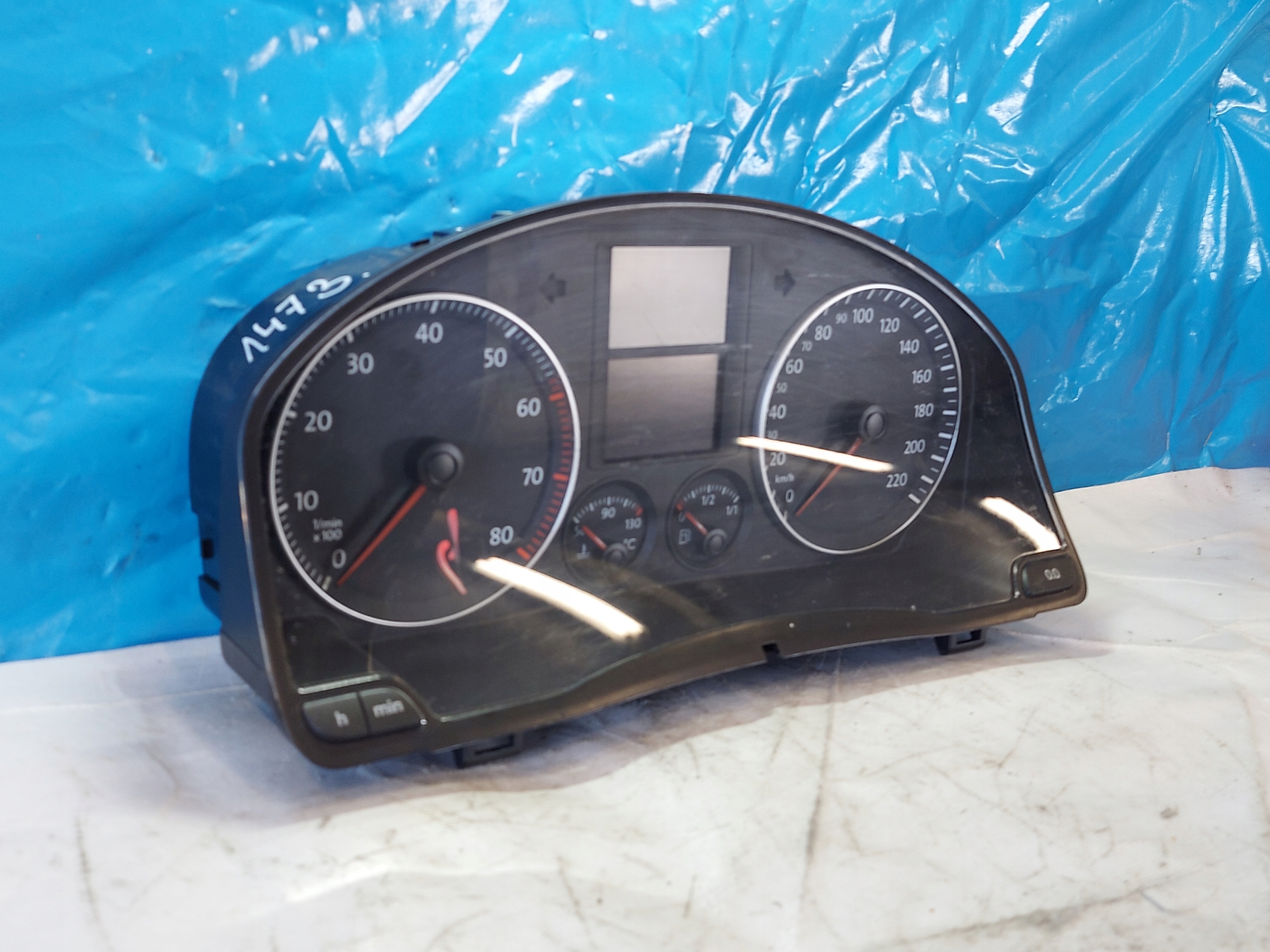 dials clock VW GOLF V 1.4 B 1K0920851F
