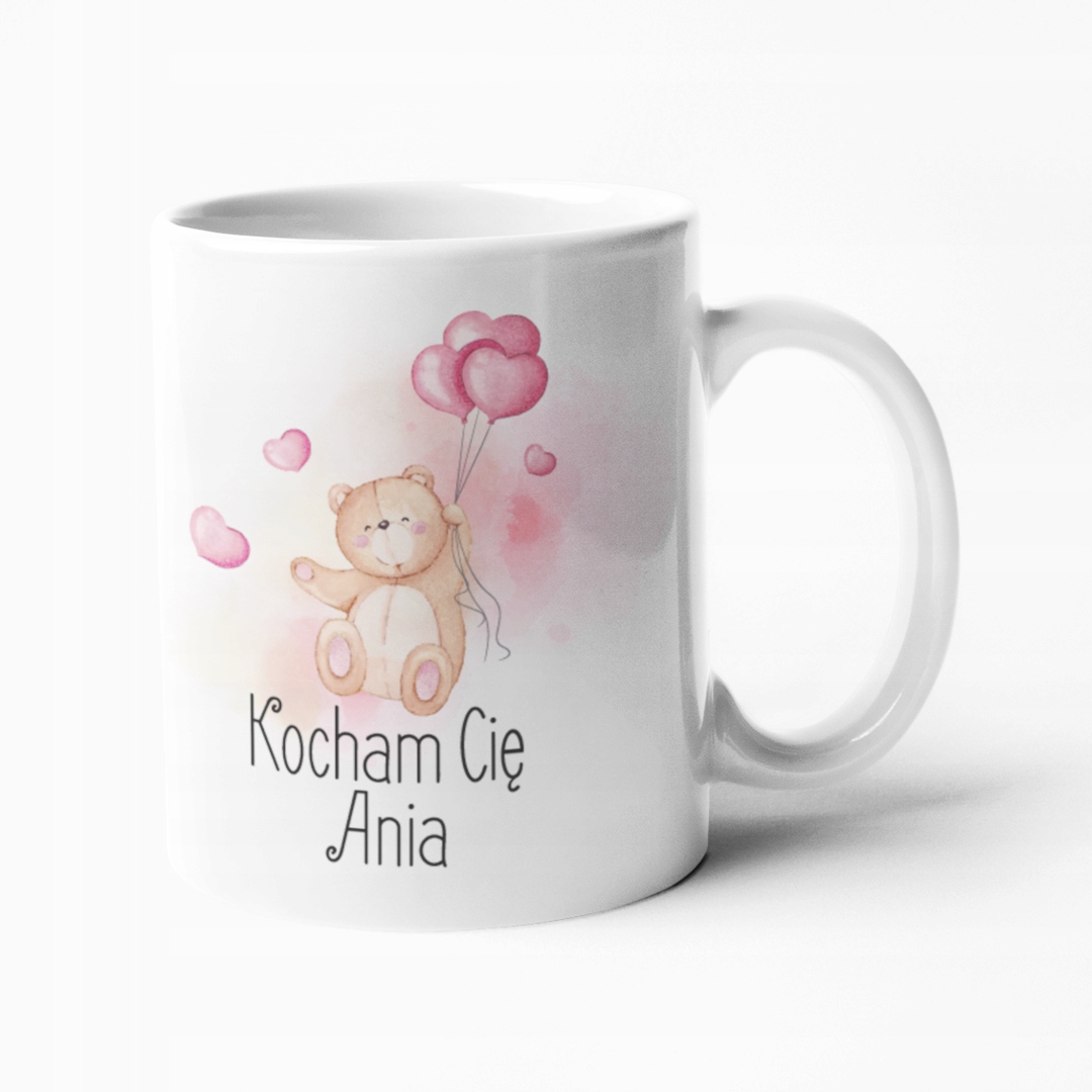 

Kubek na Walentynki, Kocham Cię Imię