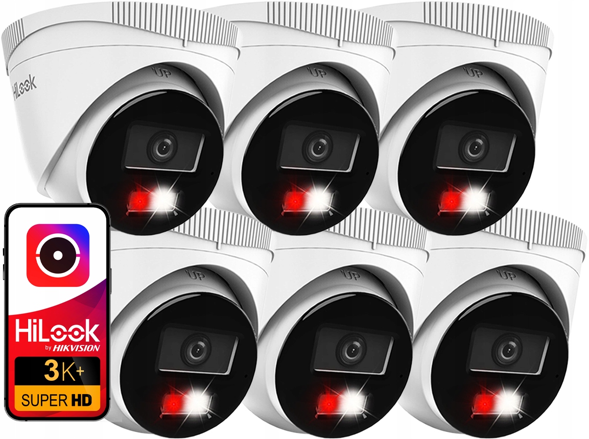 Ip Kamera 6MPx IPCAM-T6-30DL x6 Smart Hybrid Light Mikrofon Poe Vonkajšia