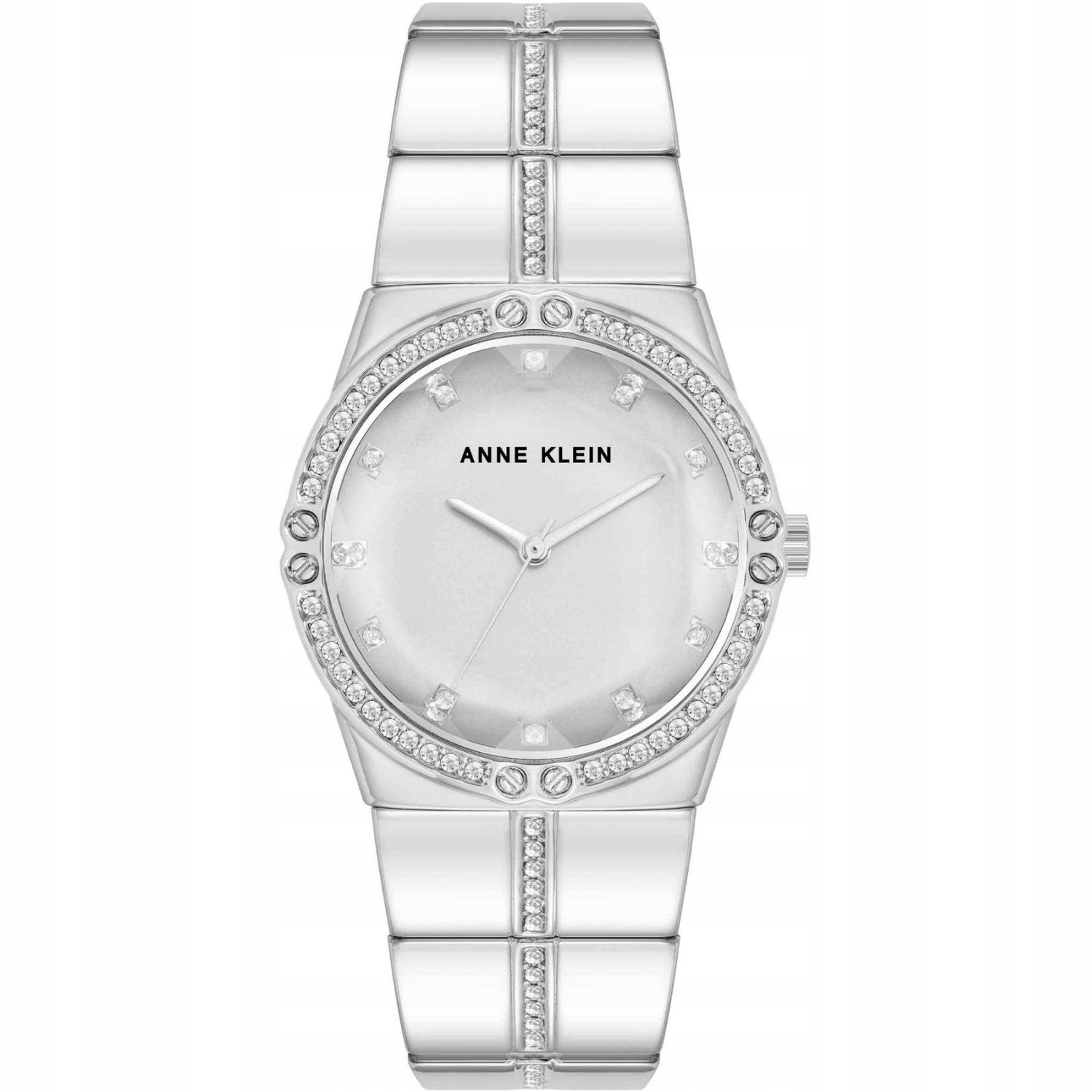 Dámské hodinky Anne Klein AK-5037SVSV se Zirkony stříbrné